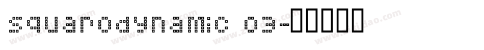 Squarodynamic 03字体转换